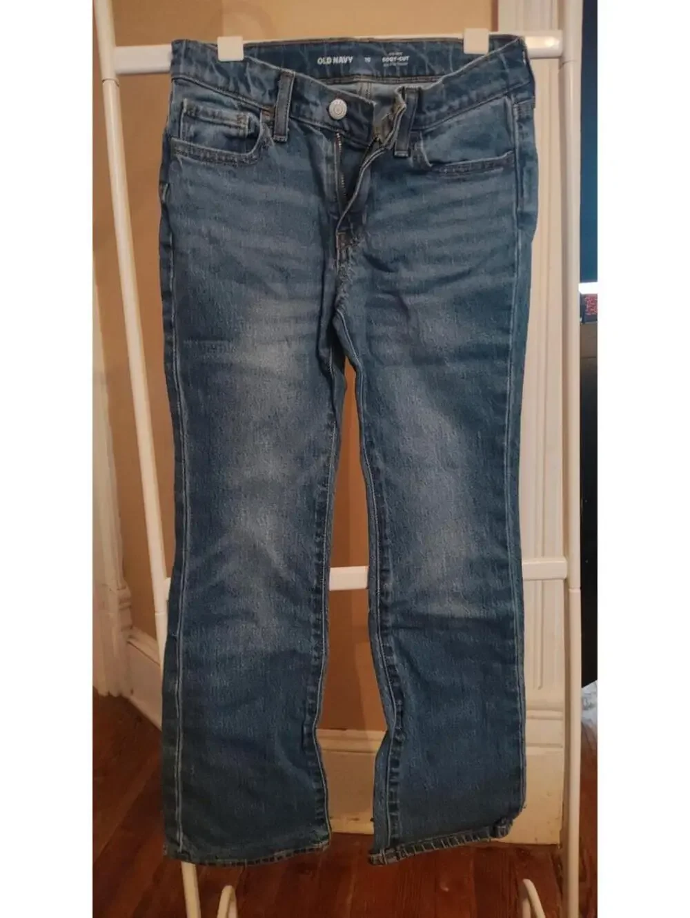 Old Navy - Girls Jeans - Size 10 - Wide Leg Bottom - EUC